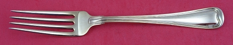 Regular Fork vermeil  7 1/4